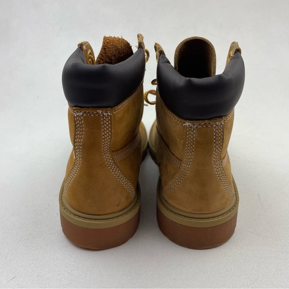 Timberland 6 Inch Premium Junior 'Wheat' Waterproof Boot - Size 4.5Y / 6W - Picture 5 of 8